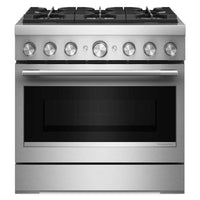 Cuisinière hybride KitchenAid de 5,1 pi3 avec friture à air sans préchauffage - acier inoxydable - KFDS936SSS