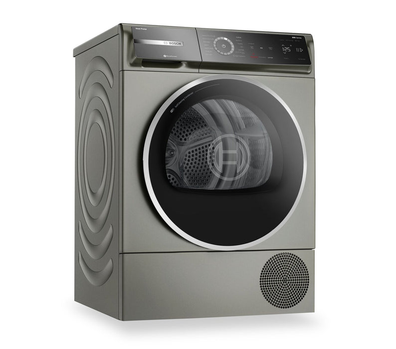 Sécheuse compacte Bosch de série 800 de 4 pi3 et de 24 po avec pompe à chaleur et Home ConnectMC - WQB245AXUC