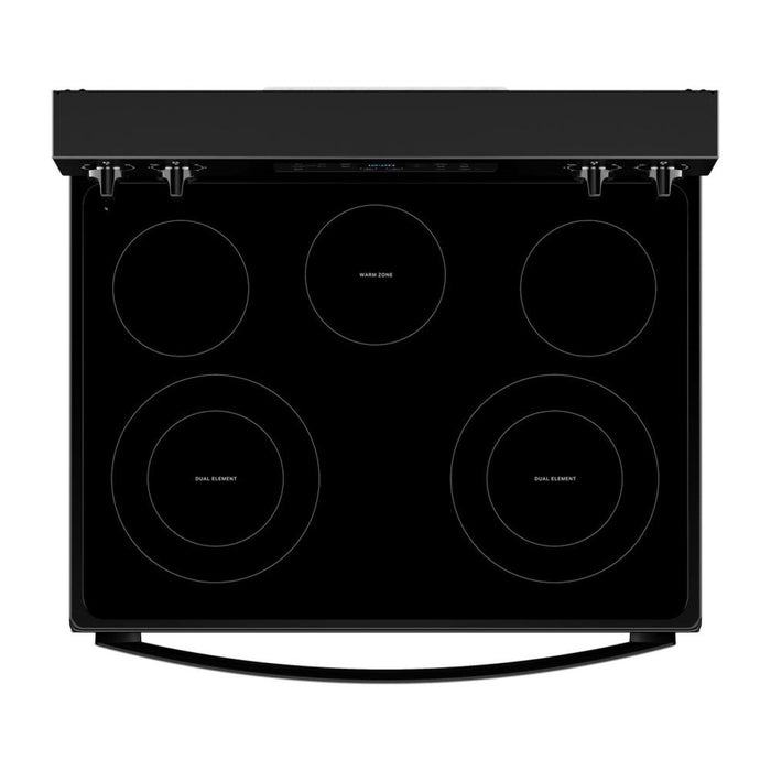 Cuisinière électrique Whirlpool de 5,3 pi3 avec cuisson à air - noire - YWFES4530SB