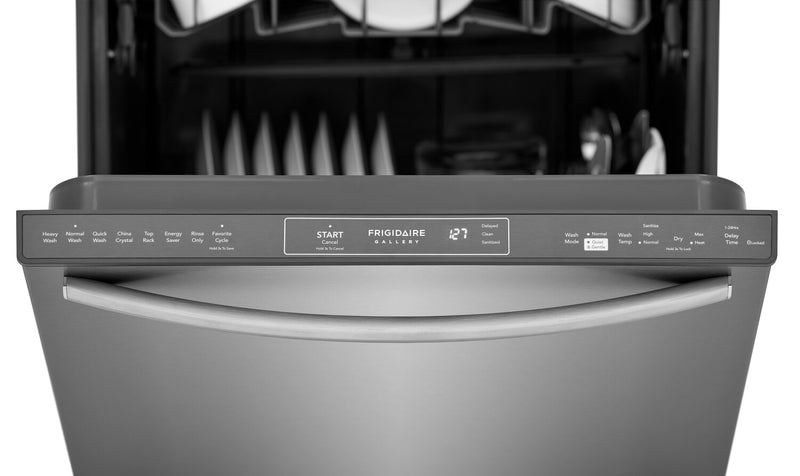 Lave-vaisselle Frigidaire Gallery de 24 po et de 42 dBA avec commandes sur le dessus - acier inoxydable Smudge-ProofMC - GDPH4525AF