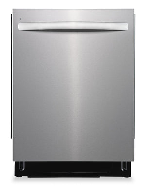 Lave-vaisselle Frigidaire de 24 po et de 49 dBA avec commandes sur le dessus et 3e panier - acier inoxydable - FDSH4502BF