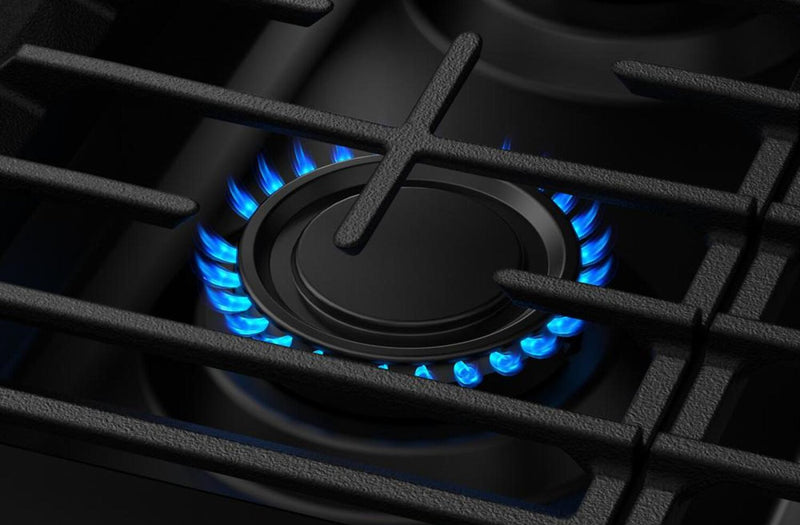 Cuisinière à gaz Whirlpool de 5 pi³ avec friture à air et autonettoyage - acier inoxydable - WFGS5030RZ