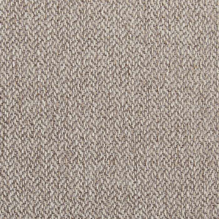 Chaise de salle à manger Archer de hauteur comptoir avec siège en tissu et dossier entrecroisé - brun clair