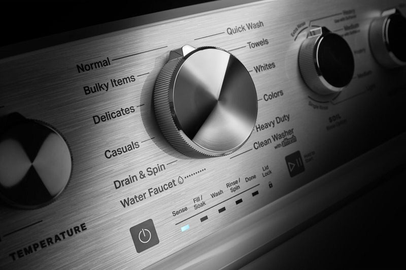 Laveuse Maytag à chargement par le haut de 5,4 pi3 avec fonction Extra Power - blanche - MVW5435PW