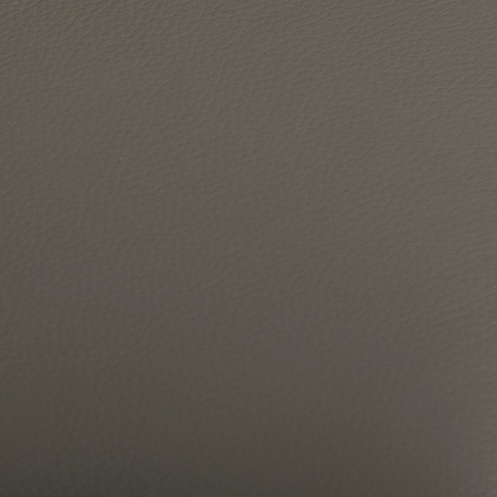 Sofa sectionnel de gauche à inclinaison électrique Valentino 3 pièces en cuir véritable avec appuie-têtes réglables - gris