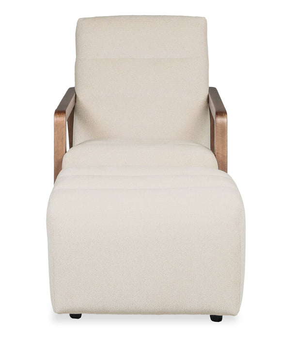 Fauteuil d’appoint Cove de 28 po en tissu de chenille - lin