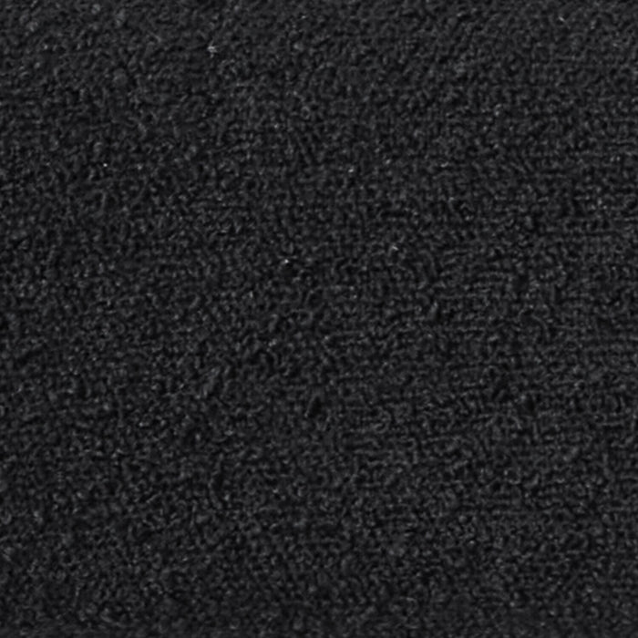 Ensemble de salle à manger Capri de Kort & Co. 7 pièces avec table de 72 po (L), touches dorées, base piédestal et 6 chaises - noir