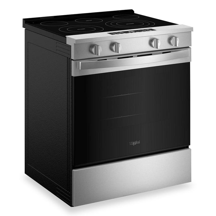 Cuisinière électrique Whirlpool de 30 po avec cuisson à air - acier inoxydable résistant aux traces de doigts - YWSES5030SZ 