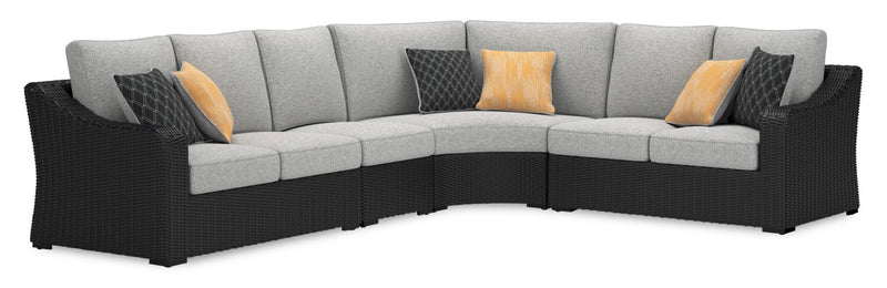 Ensemble Jasper 4 pièces pour la terrasse - noir