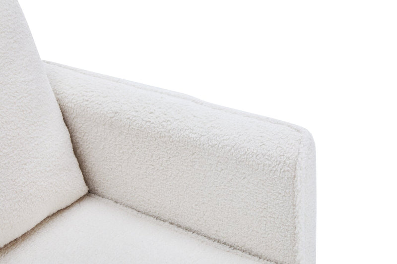 Chaise de bureau réglable Dove de Sealy de 26 po - ivoire 