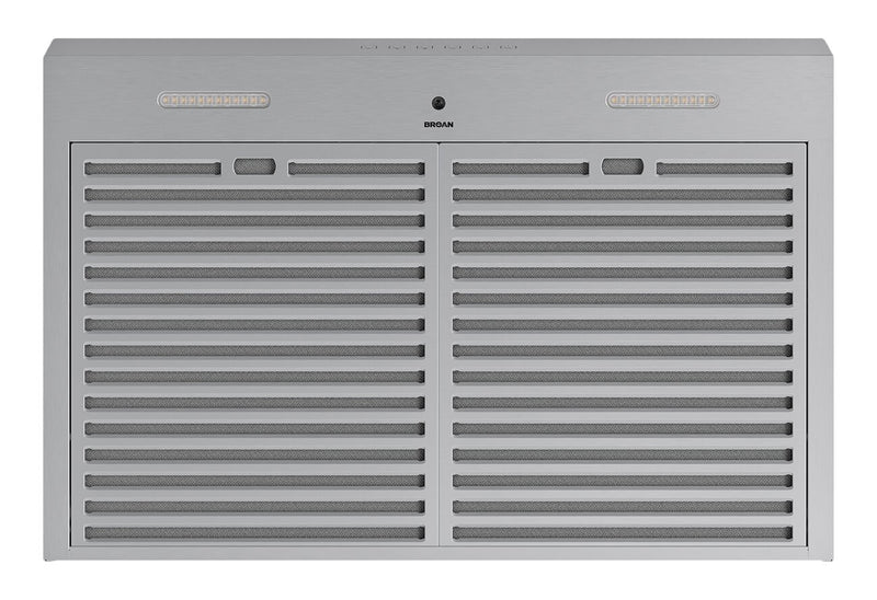 Hotte de cuisinière sous l’armoire Broan de série MTR3 de 30 po - acier inoxydable - MTR3304SS