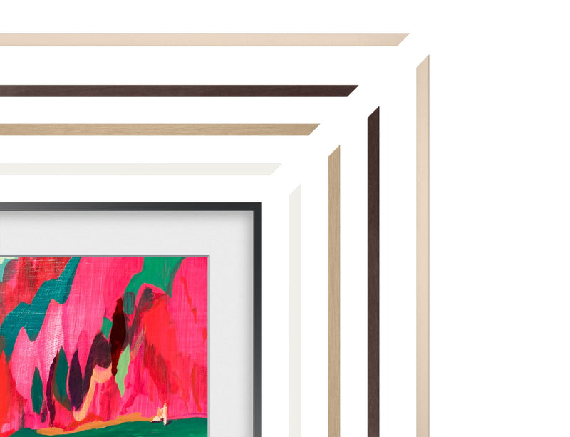 Cadre décoratif personnalisable pour téléviseur The Frame Pro de 65 po de Samsung - brun moderne
