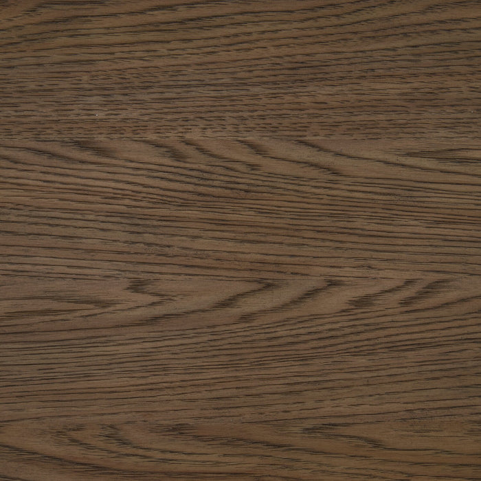 Table à café ronde Maxwell de 42 po - noyer brun clair