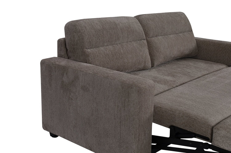 Sofa-lit électrique Hush 72 po - gris foncé