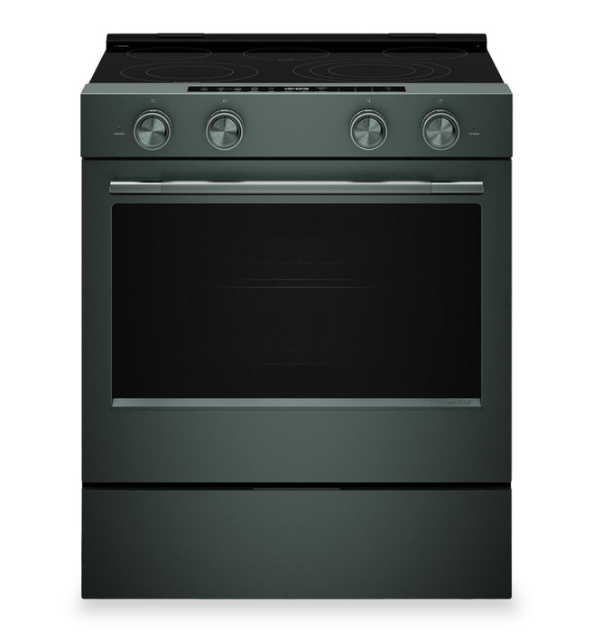 Cuisinière électrique KitchenAid de 5,3 pi³ et de 30 po - genièvre - YKSES530SJP