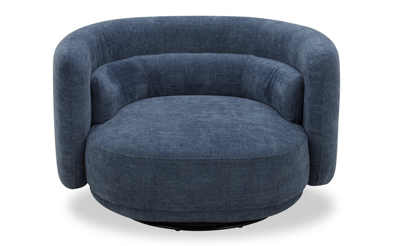 Fauteuil Davvero - bleu marine 