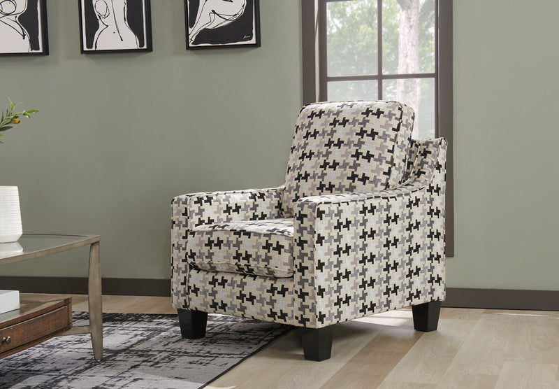 Fauteuil d’appoint Sawyer de 31 po en tissu - multicolore