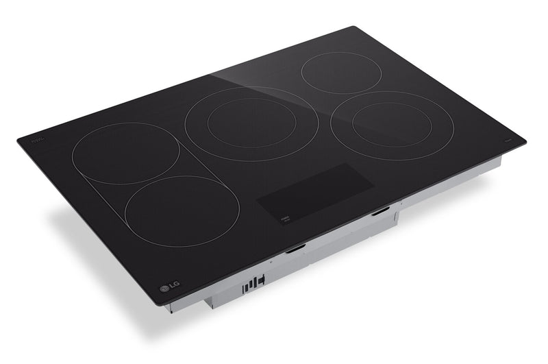 Surface de cuisson électrique LG de 30 po à 5 éléments avec élément UltraHeatMC de 3 200 W - noire - CBEW3017BE