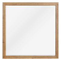  Miroir de commode de chambre à coucher Henri de Scott Living - brun