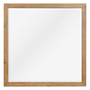 Miroir de commode de chambre à coucher Henri de Scott Living - brun