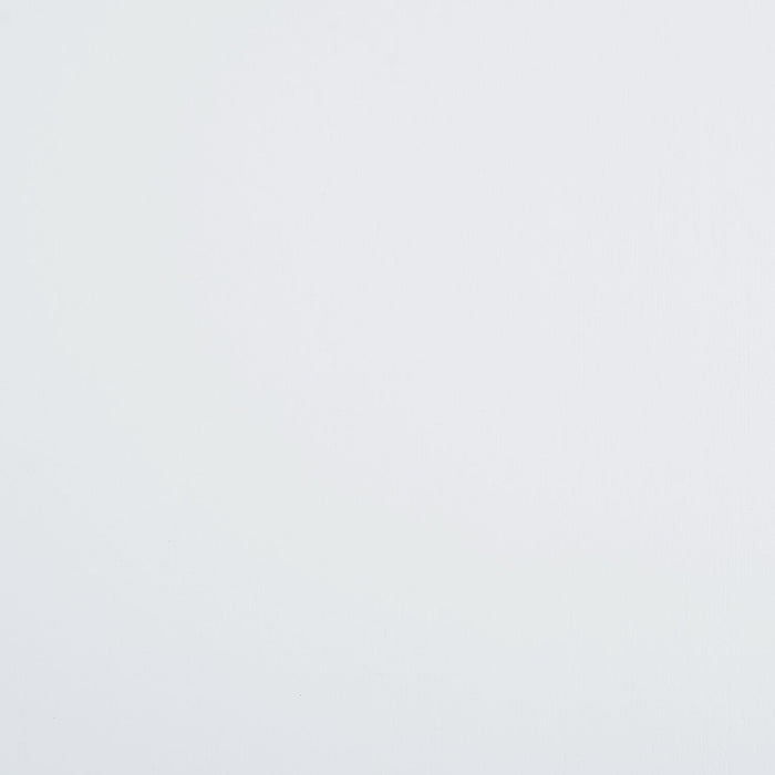 Table de salle à manger ronde Bryn de 42 po avec abattant - blanche