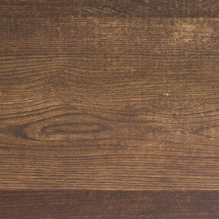 Miroir de commode de chambre à coucher Silas - brun rustique