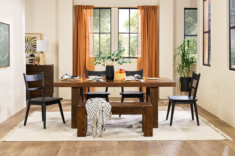 Banc de salle à manger Sol de Kort & Co. de 44 po (L) - brun