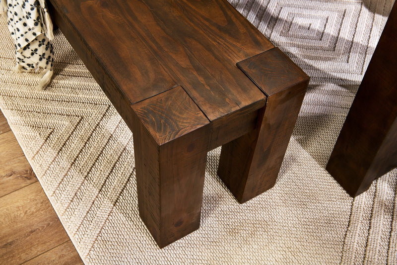 Banc de salle à manger Sol de Kort & Co. de 44 po (L) - brun