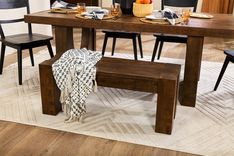 Banc de salle à manger Sol de Kort & Co. de 44 po (L) - brun