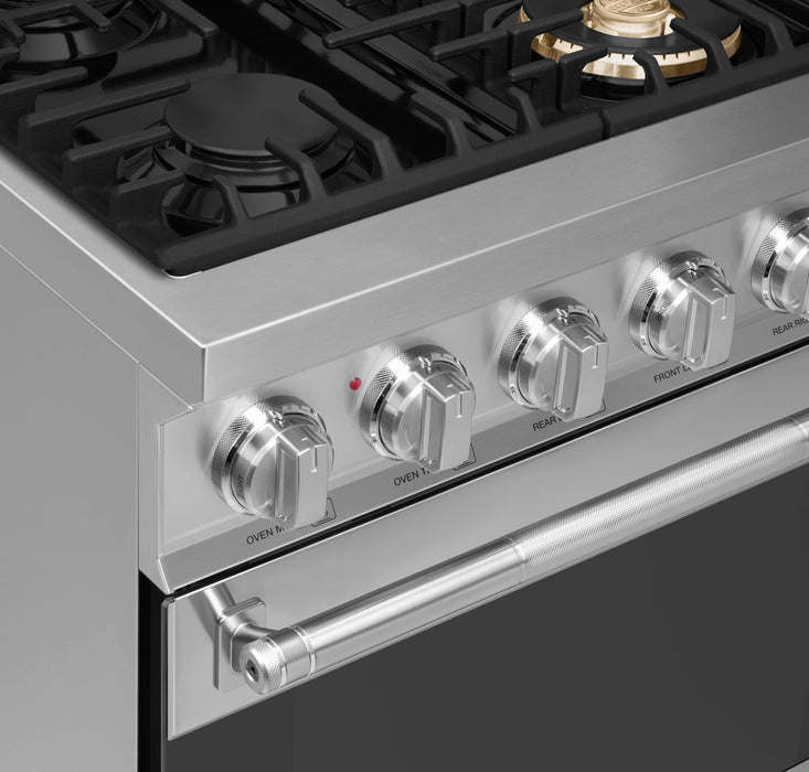 Cuisinière professionnelle à gaz Smeg de 2,8 pi3 - SPR24UGGX