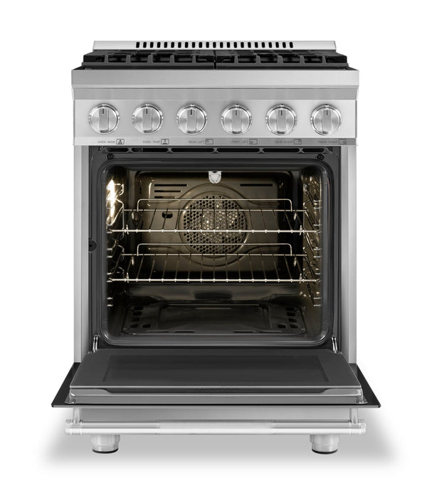 Cuisinière professionnelle à gaz Smeg de 2,8 pi3 - SPR24UGGX