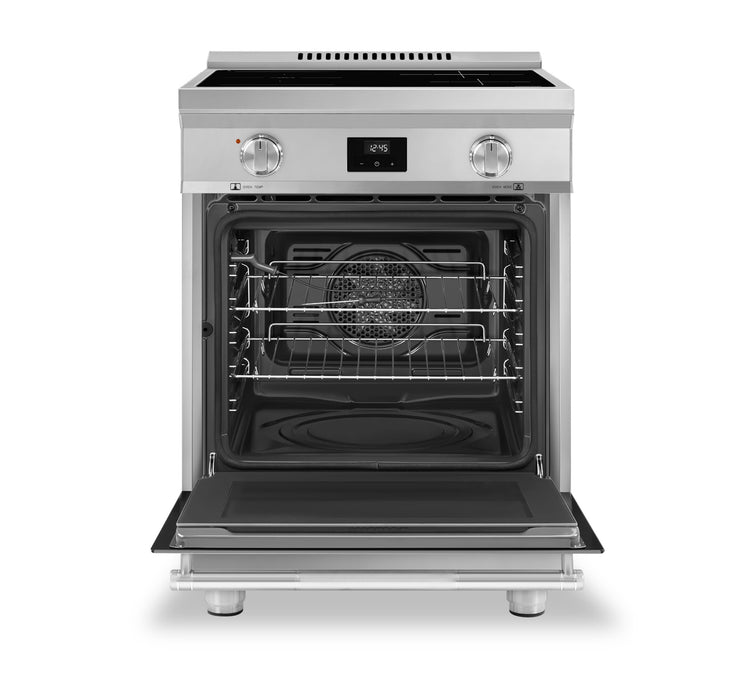 Cuisinière professionnelle à induction Smeg de 2,8 pi3 - SPR24UIMX