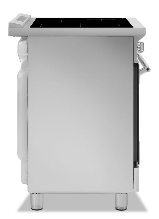 Cuisinière professionnelle à induction Smeg de 2,8 pi3 - SPR24UIMX