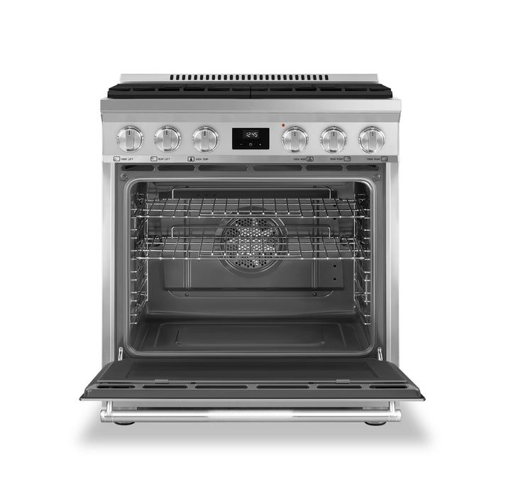 Cuisinière professionnelle à gaz Smeg de 4,6 pi3 - SPR30UGMX