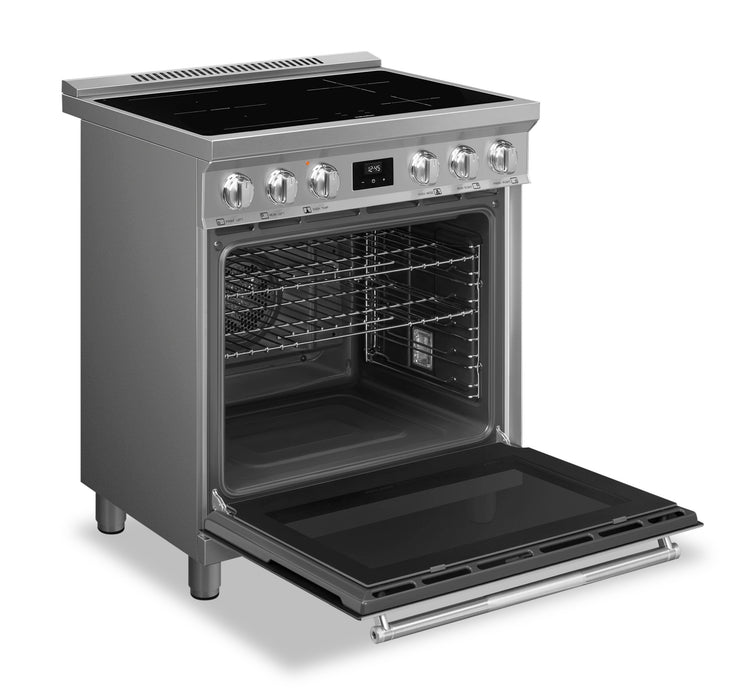 Cuisinière professionnelle à induction Smeg de 4,6 pi3 - SPR30UIMX