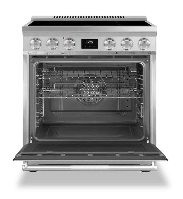 Cuisinière professionnelle à induction Smeg de 4,6 pi3 - SPR30UIMX