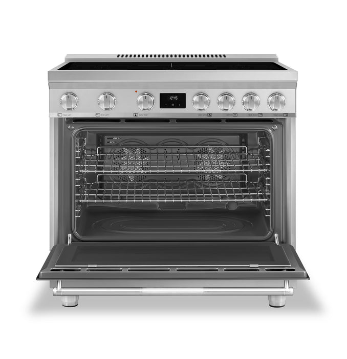 Cuisinière professionnelle à induction Smeg de 4,6 pi3 - SPR36UIMX