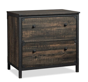 Classeur Steel River de 30,39 po de qualité commerciale à 2 tiroirs - chêne carbone