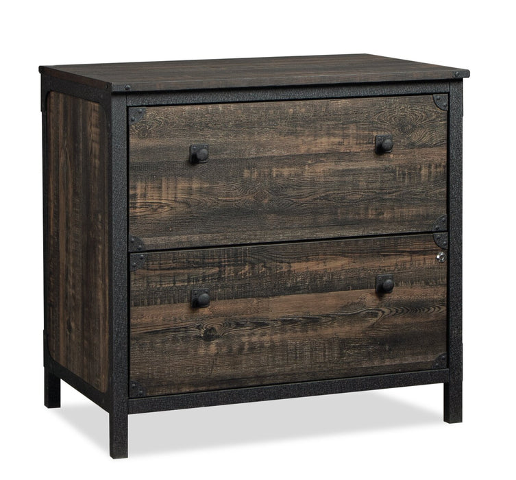 Classeur Steel River de 30,39 po de qualité commerciale à 2 tiroirs - chêne carbone