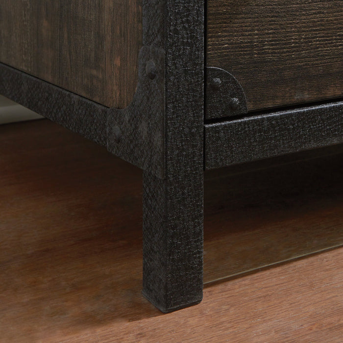 Classeur Steel River de 30,39 po de qualité commerciale à 2 tiroirs - chêne carbone