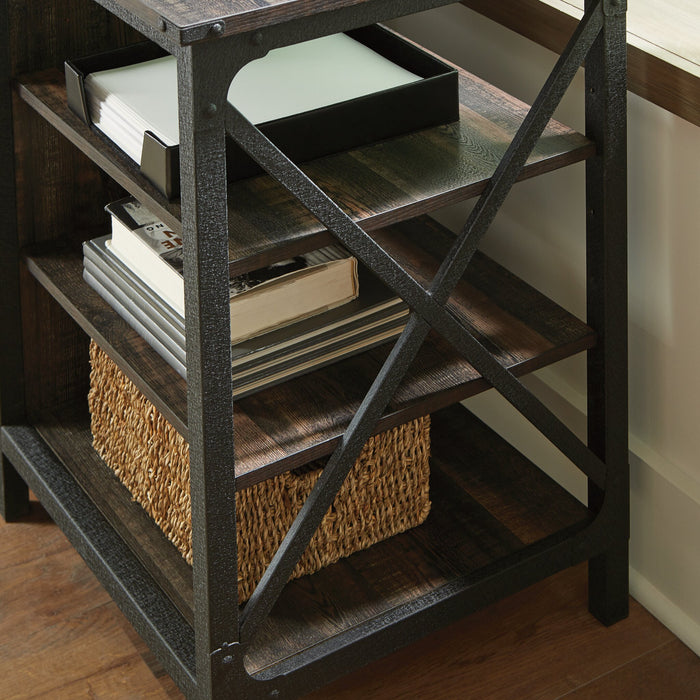 Petit bahut Steel River de 42,05 po de qualité commerciale à 3 tiroirs - chêne carbone