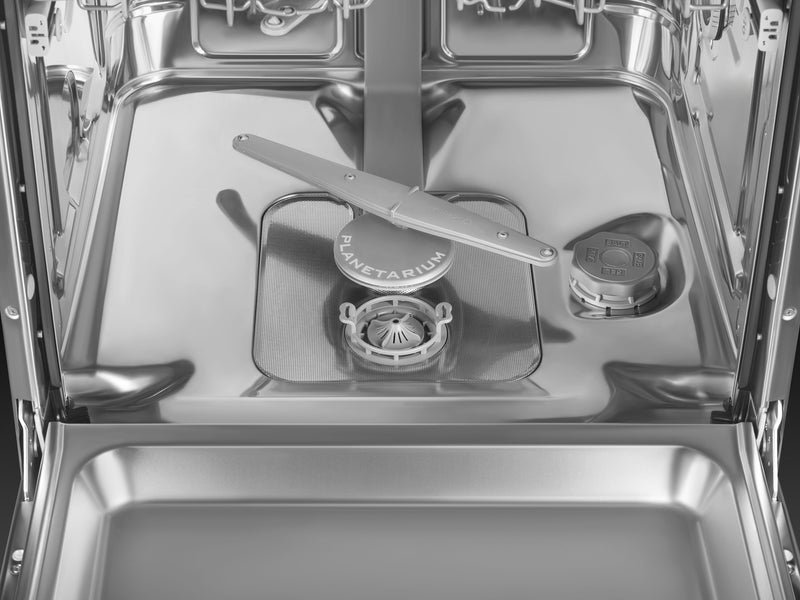 Lave-vaisselle Smeg rétro avec commandes sur le dessus - STU2FABWH2