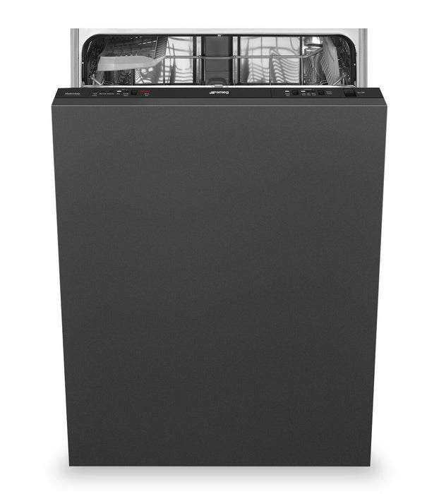 Lave-vaisselle Smeg à panneau personnalisable avec commandes sur le dessus - STU8612