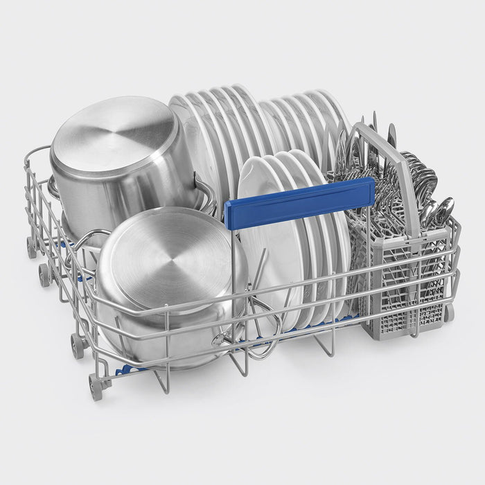 Lave-vaisselle Smeg à panneau personnalisable avec commandes sur le dessus - STU8623