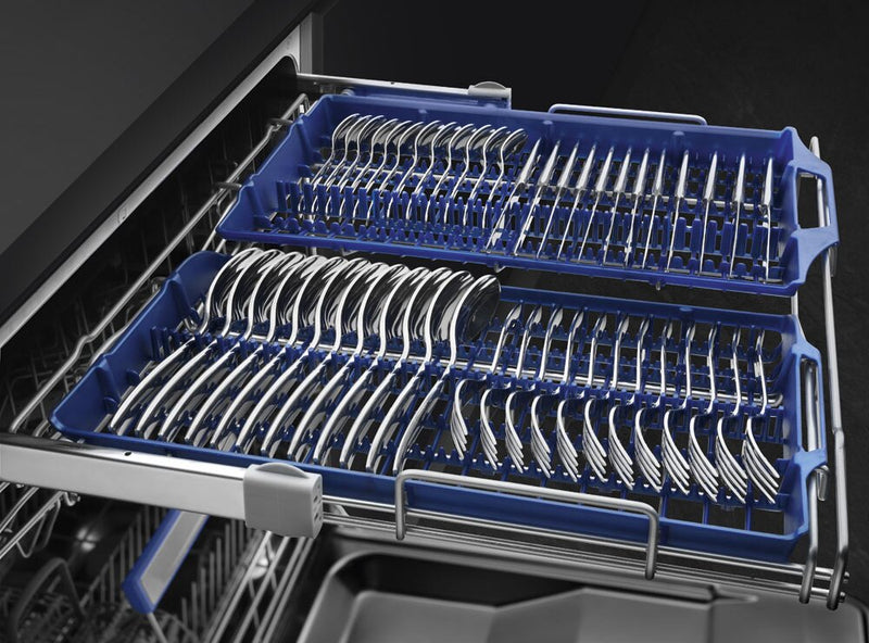 Lave-vaisselle Smeg à panneau personnalisable avec commandes sur le dessus - STU8623