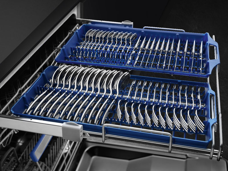 Lave-vaisselle Smeg à panneau personnalisable avec commandes sur le dessus - STU8633