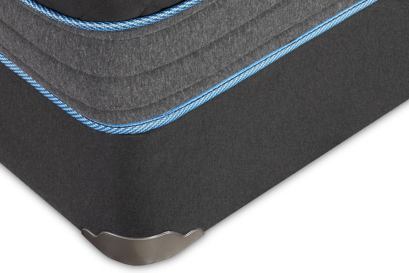 Sommier à ressorts Springwall Advance pour lit simple - Gris