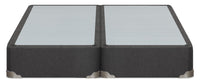 Ensemble sommier divisé Springwall Advance pour grand lit - gris