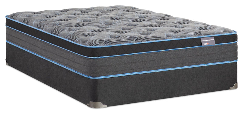 Ensemble matelas ferme à Euro-plateau Advance Telekon de Springwall pour grand lit 