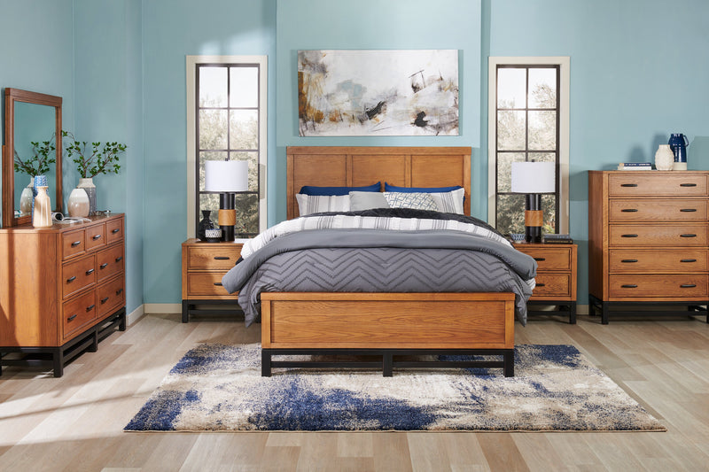 Ensemble d'édredon Tilda 3 pièces pour lit double ou grand lit - anthracite